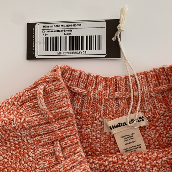 Misha & Puff Cottonseed Boxy Shorts 7-8Y NWT - Picture 7 of 9